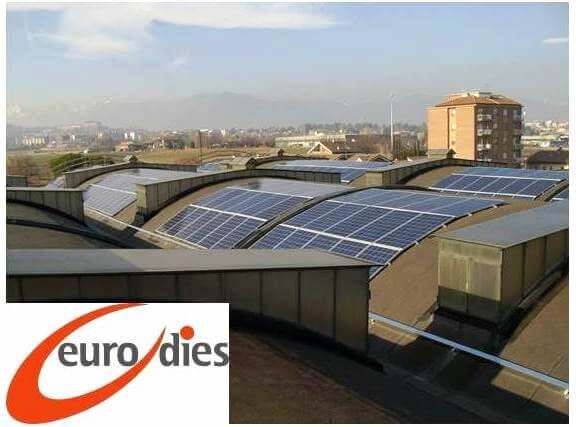 Impianto fotovoltaico su azienda Torino Impianto fotovoltaico su casa di cura torino alessandria milano