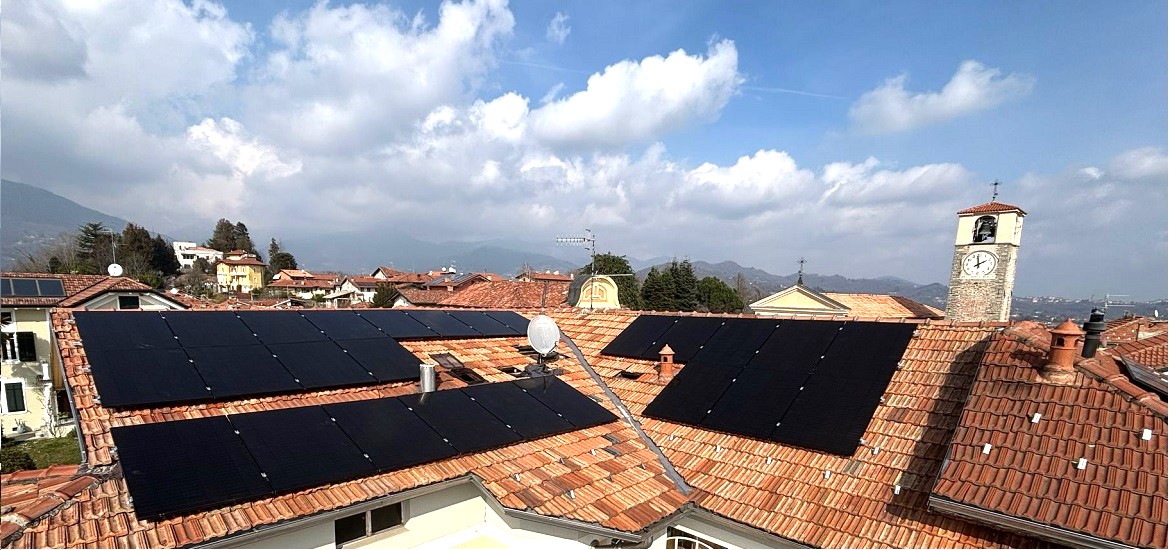 installazione impianto fotovoltaico Sunpower Biella