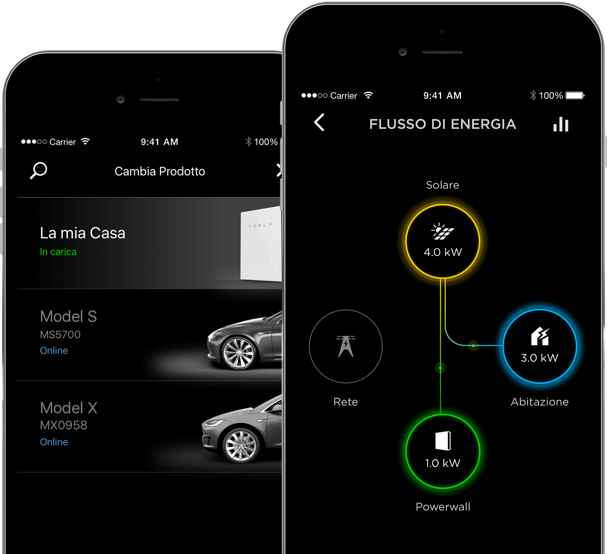 Applicazione tesla powerwall 3